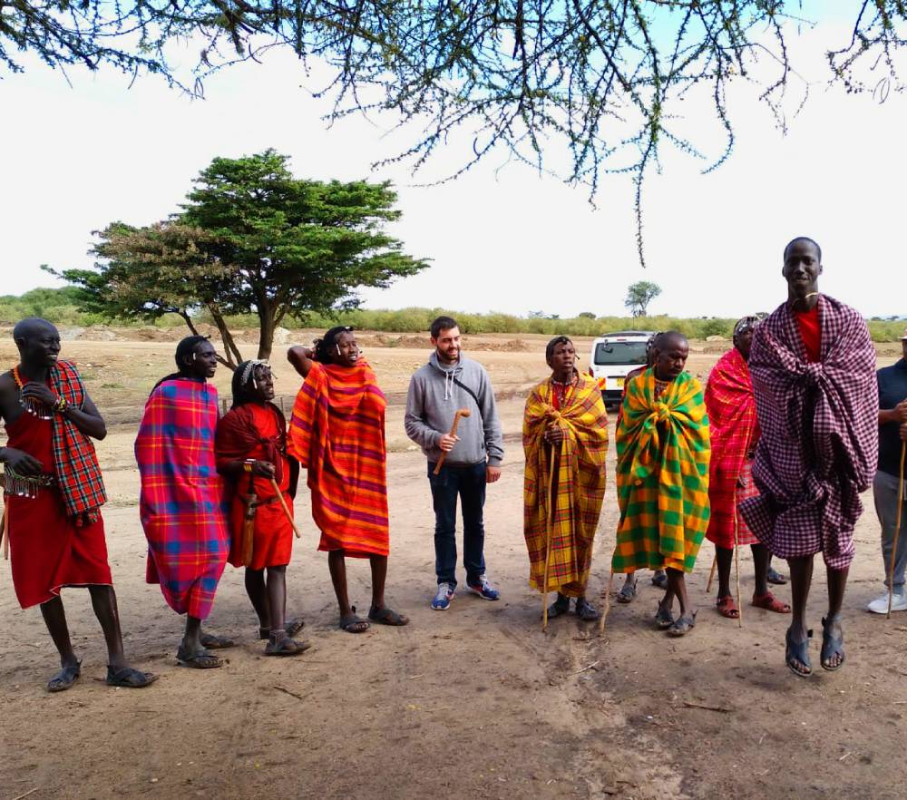 visita a campamento masai en Masai Mara
